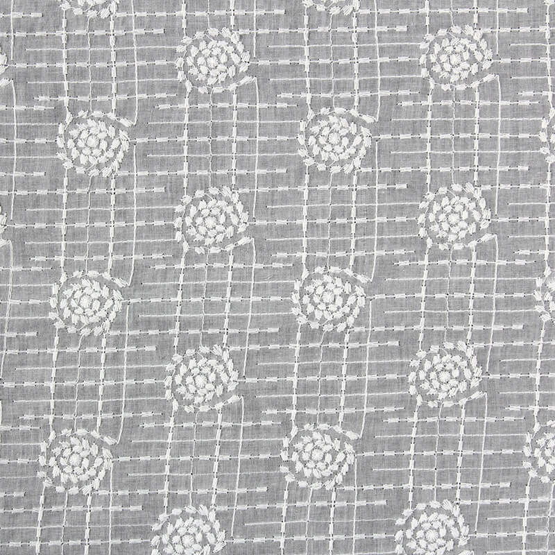 Embroidered Fabric Dress All-Over 100% Cotton for Women's Wear Wholesa 11